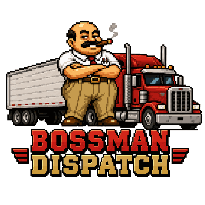 BossMan standing in front of his rig