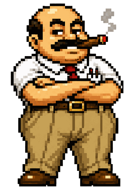 BossMan, arms crossed